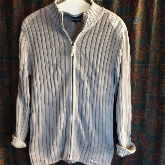 Harris Wilson Full Zip Sweater Cardigan Size L - Picture 5 of 5